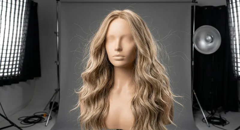 Portrait hair before masking